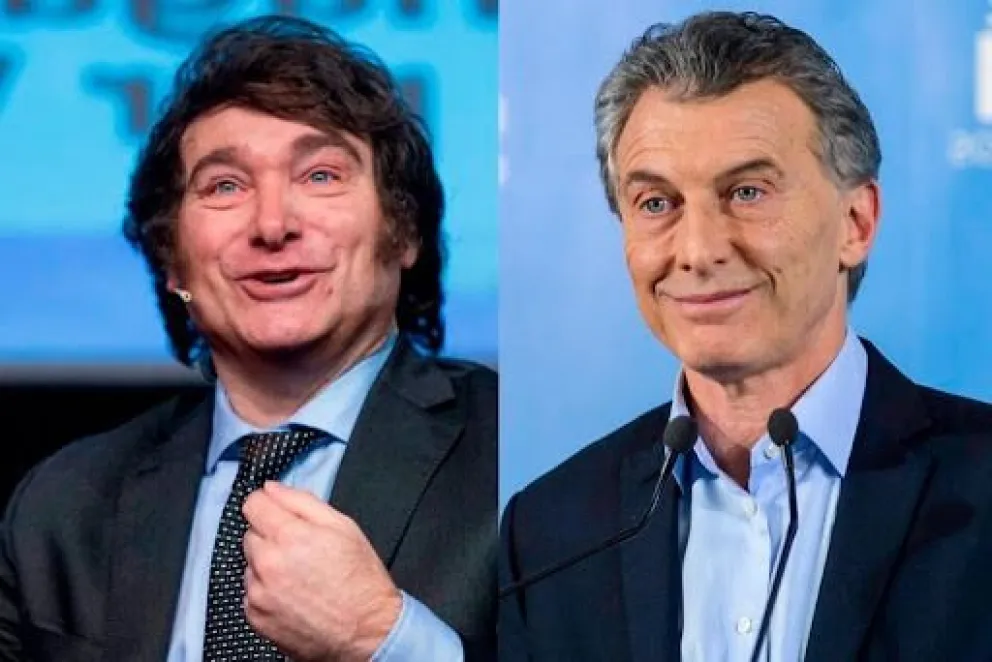 Milei y Macri compartirán escenario en una cena liberal