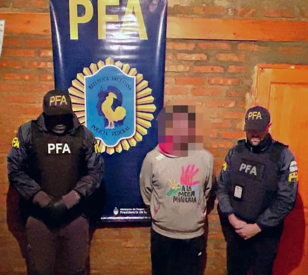 Policía Federal detuvo a un hombre por amenazar de muerte al presidente Milei