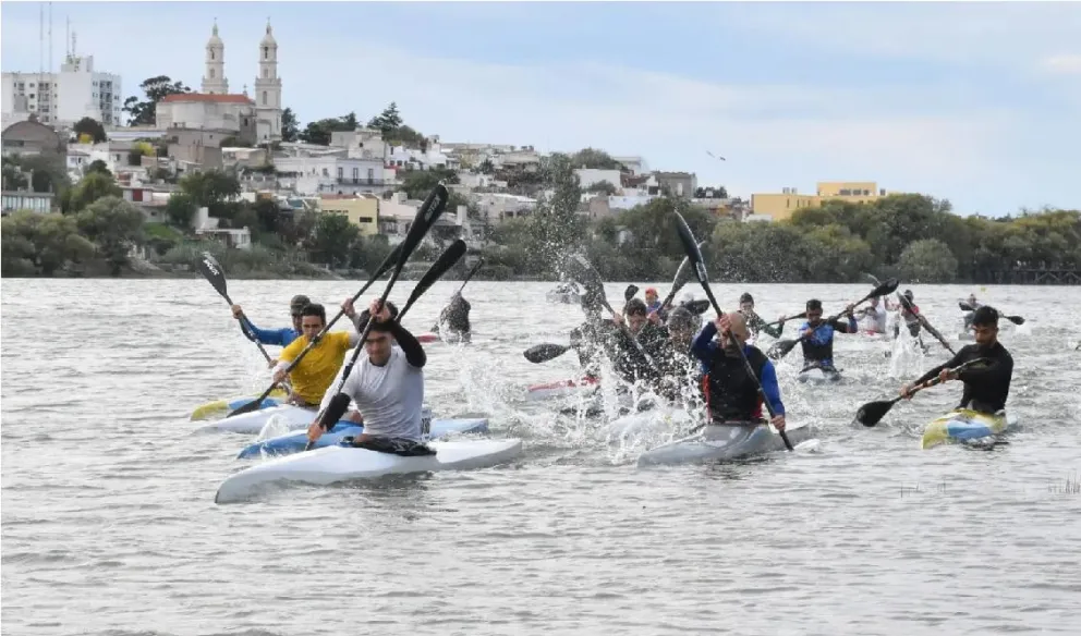 El canotaje nacional compitió en Viedma y definió sus representantes