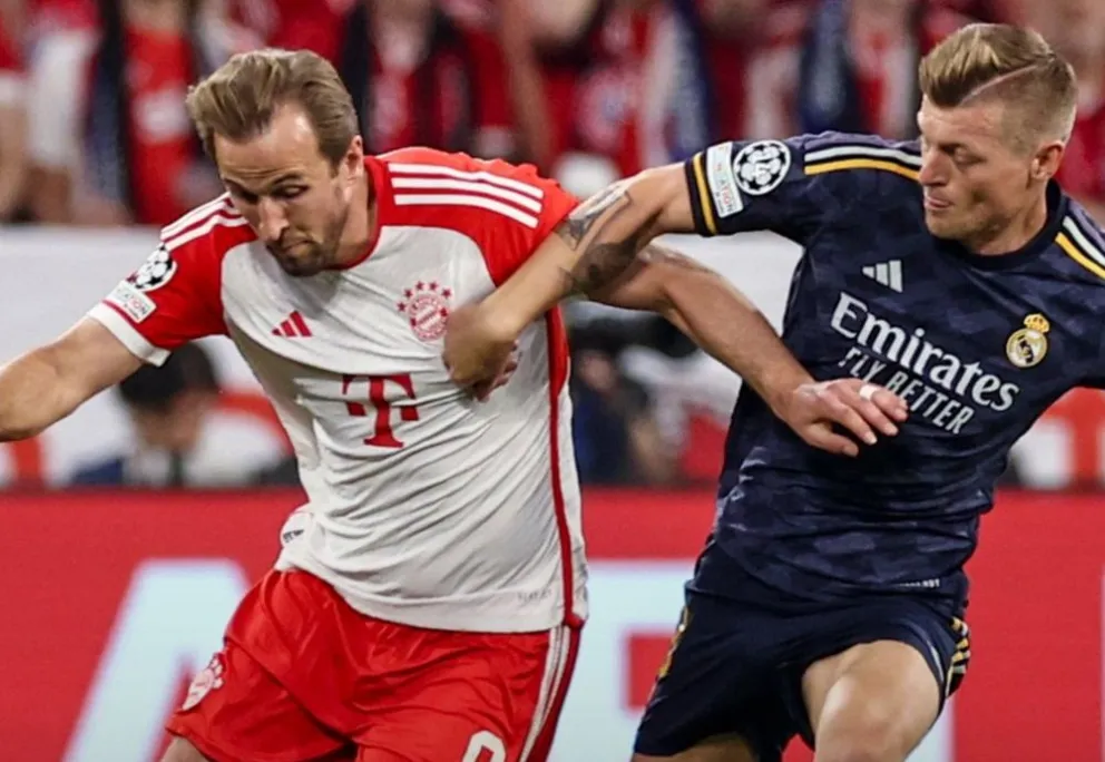 El finalista se define en el Bernabéu: Bayern y Real Madrid empataron en la ida de semifinales