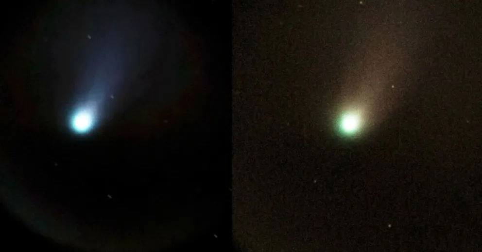 Se pudo fotografiar el paso del cometa 12P/Pons-Brooks