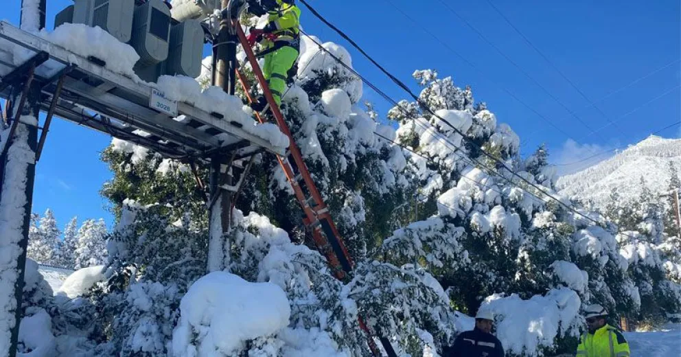 La CEB informó sobre los cortes del suministro eléctrico por el temporal