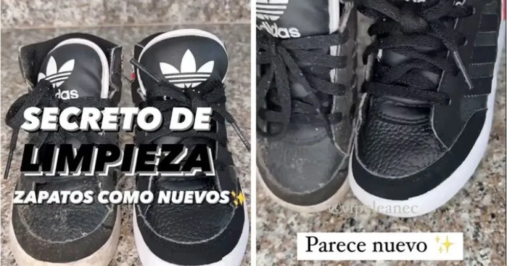 El truco casero infalible para dejar tus zapatillas como nuevas