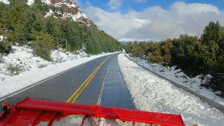 Ya está habilitado el tránsito en Ruta 40 entre Bariloche y El Bolsón ...