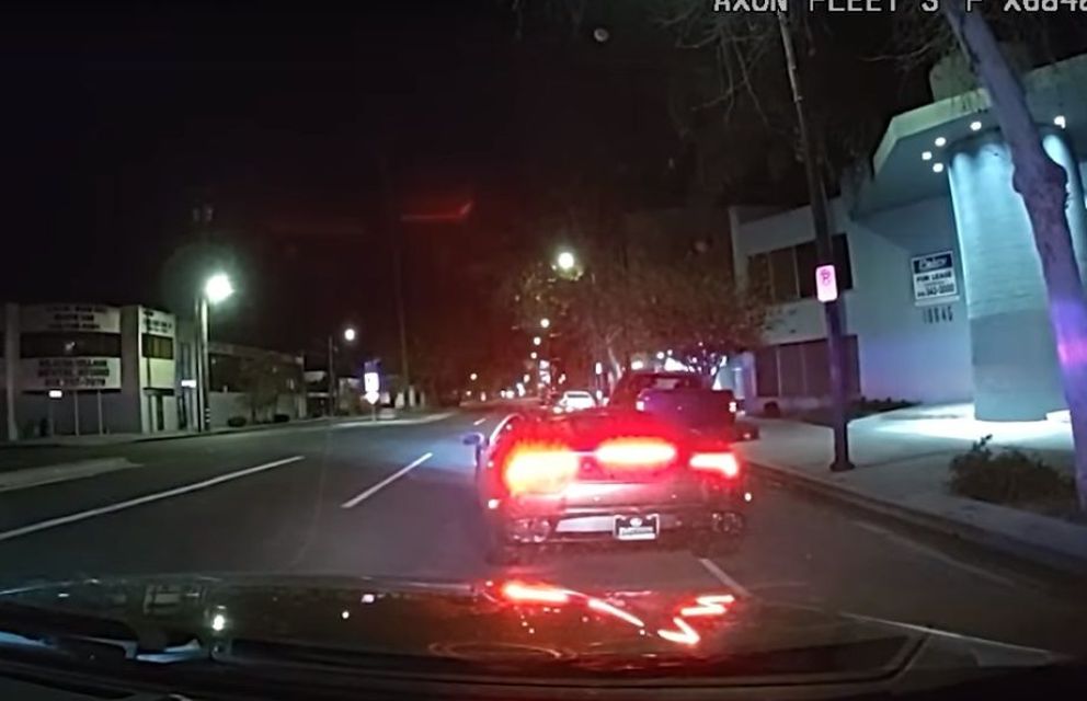 Video: robó un Lamborghini y al huir de la policía se mató en un terrible choque