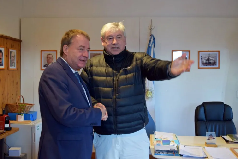 Cortés se reunió con el embajador de Alemania y diálogaron de futuros acuerdos 