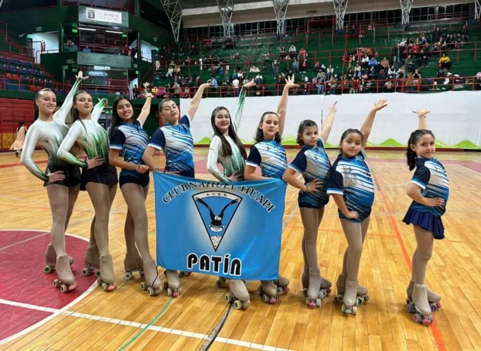 Varios podios para el Patín del Club Nahuel Huapi