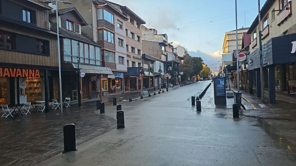 Así se vive el Paro General en Bariloche 