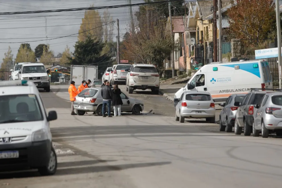 Una mujer resultó herida tras una colisión en Brown y Otto Goedecke