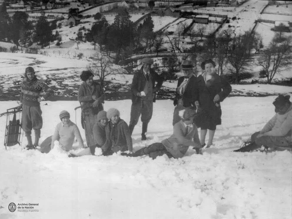 “Cuando se fue la nieve quedaron huesos arriba de los árboles”