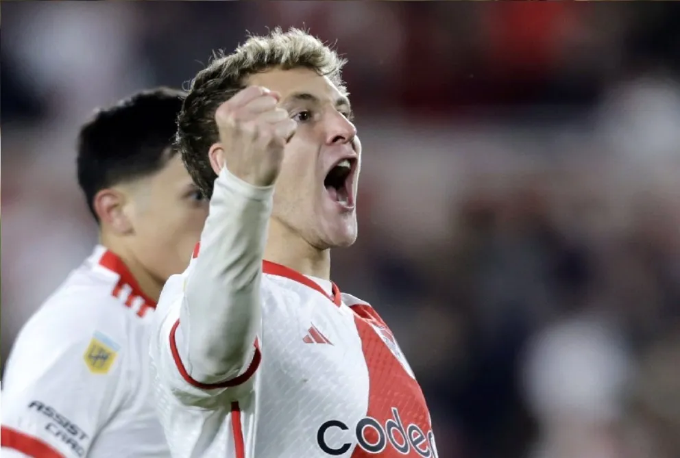 Goleada del millonario a Central Córdoba en el debut de la Liga Profesional