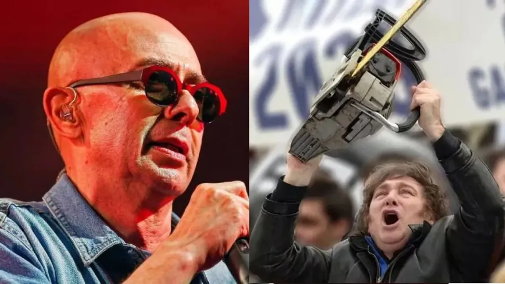 El Indio Solari criticó las políticas del Gobierno y catalogó de "loco" a Javier Milei
