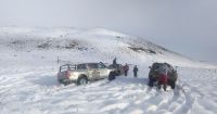 Barilochenses acudieron a la búsqueda de puesteros en la nevada