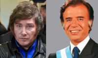 El Presidente colocará un busto de Carlos Menem en la Casa Rosada