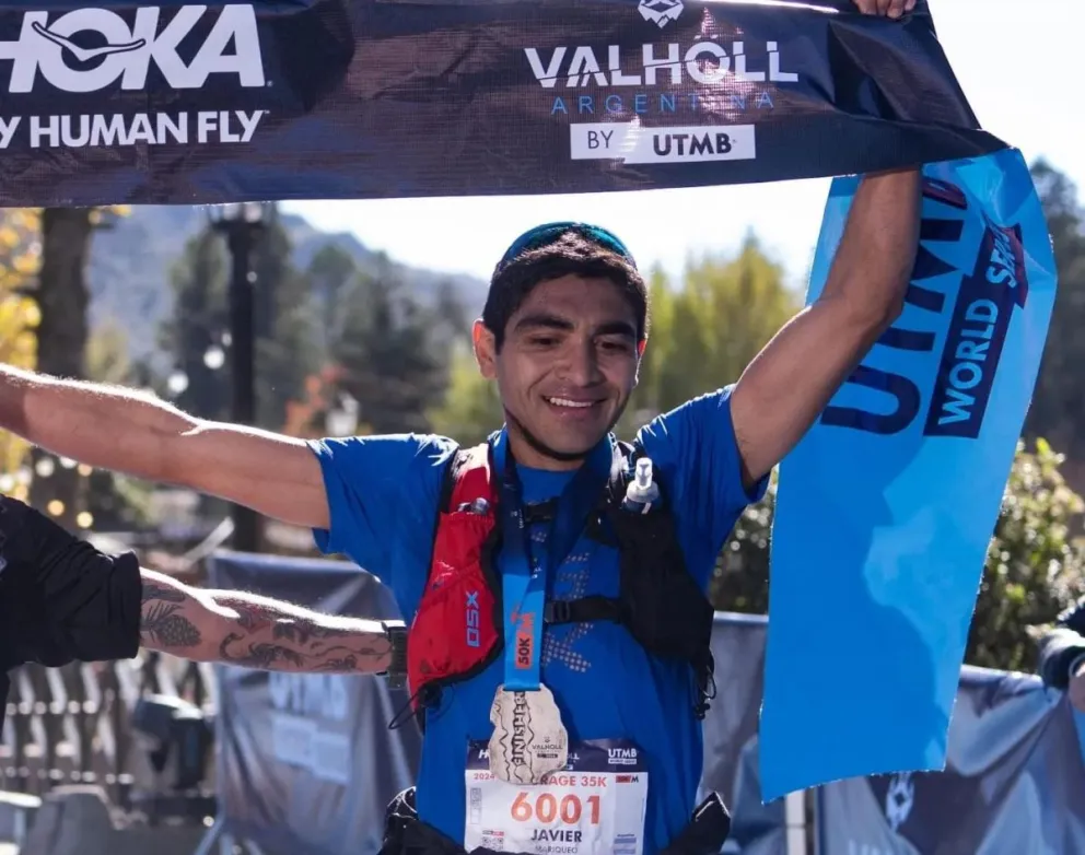 Primer puesto para Javier Mariqueo en los 35K de Valholl
