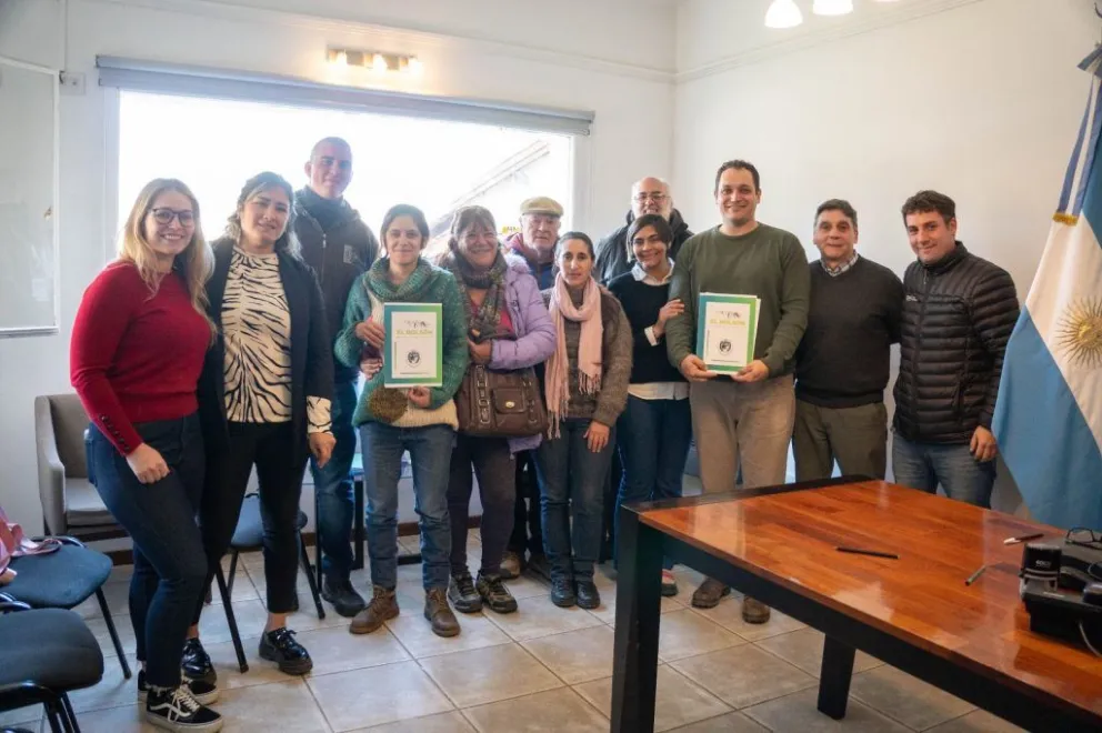 Se propusieron poner en valor el sector de la Cascada de la Virgen