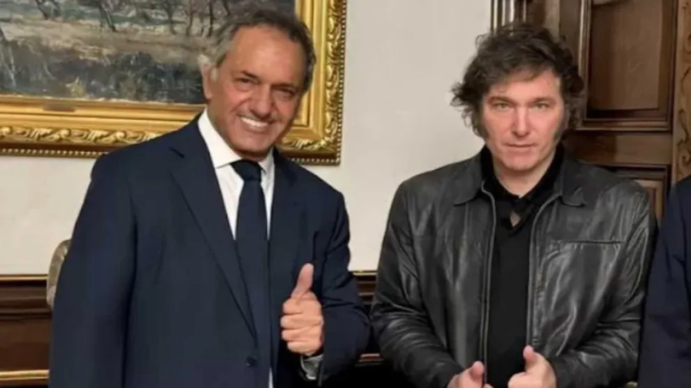 El elogio de Scioli a Milei: "Le van a tener que dar el Premio Nobel de Economía"