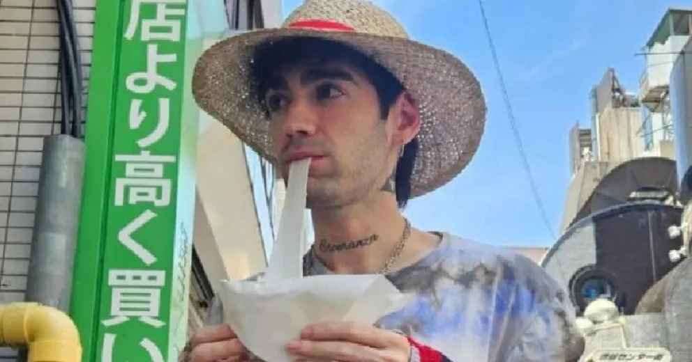 Por qué el hijo del Potro Rodrigo se fue a Japón de viaje