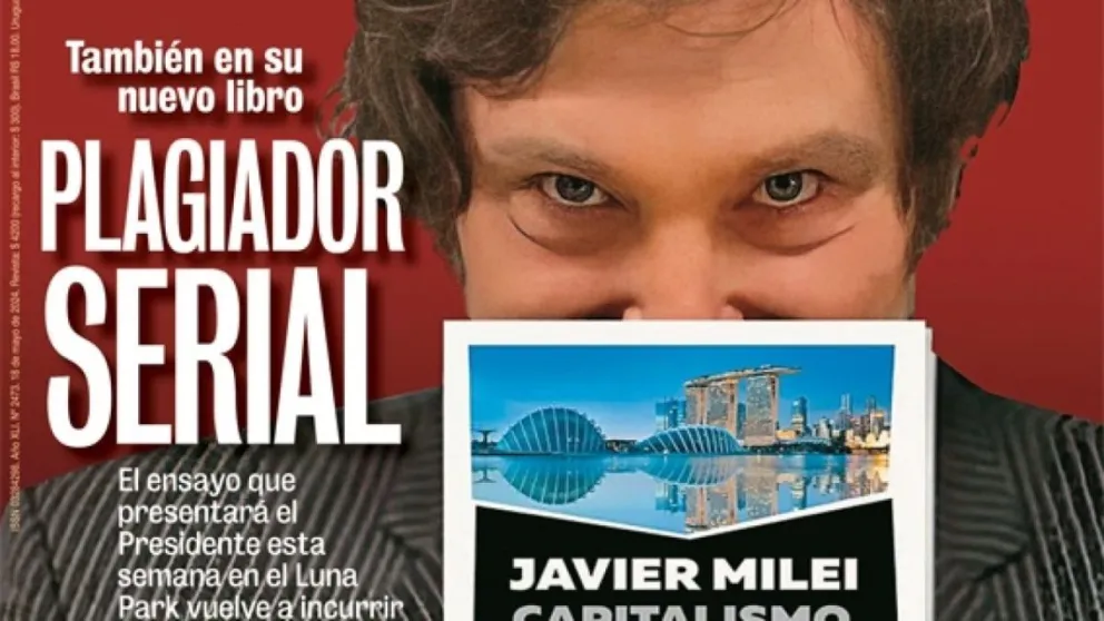 El periodista que descubrió los plagios del último libro de Milei vive en Bariloche 