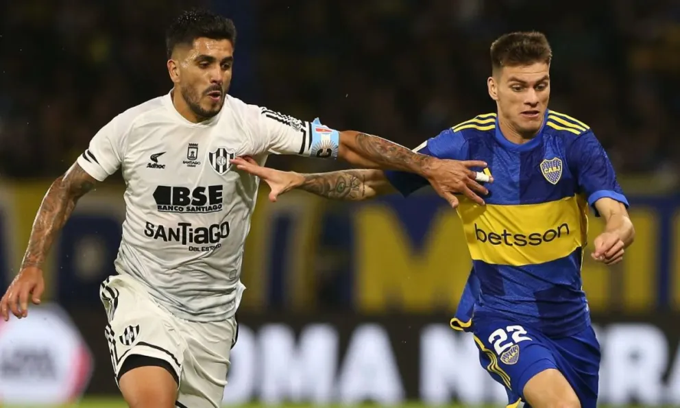 Boca enfrenta de visitante a Central Córdoba: hora, TV y formaciones