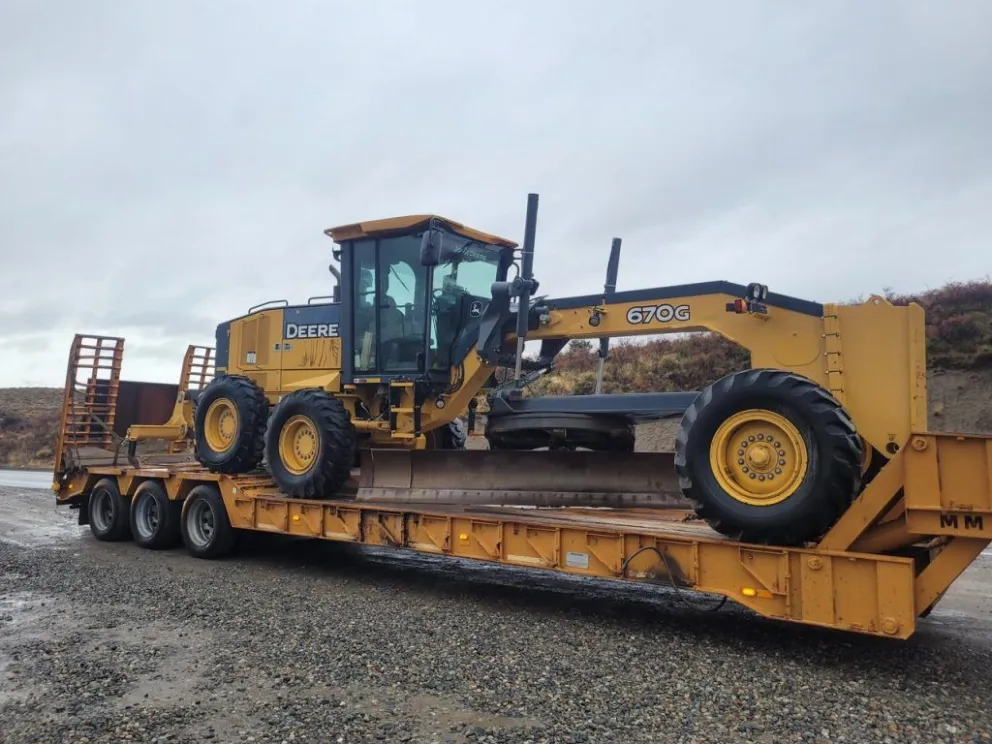 Municipio suma una nueva máquina a su flota