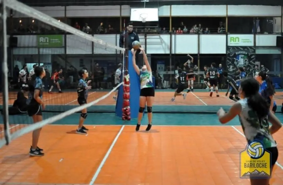 La Liga de Menores protagonizó la competencia del sábado en BVC