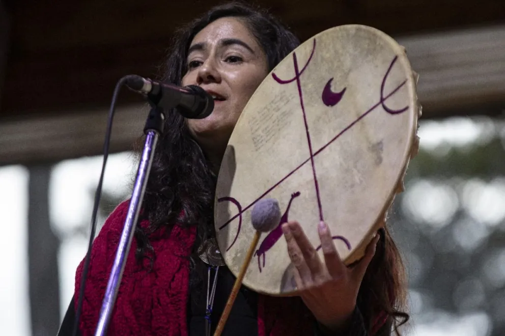 Anahí Mariluan está presente en la Fonoteca de Arte Sonoro Indígena