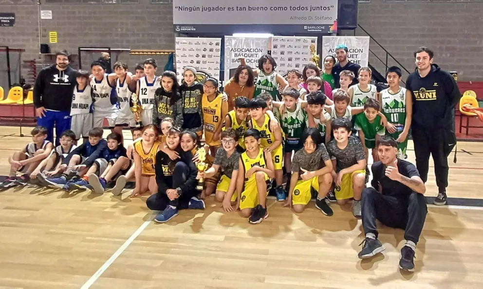 El fin de semana fue a puro básquet en el Municipal 3 con el Segundo Torneo U12