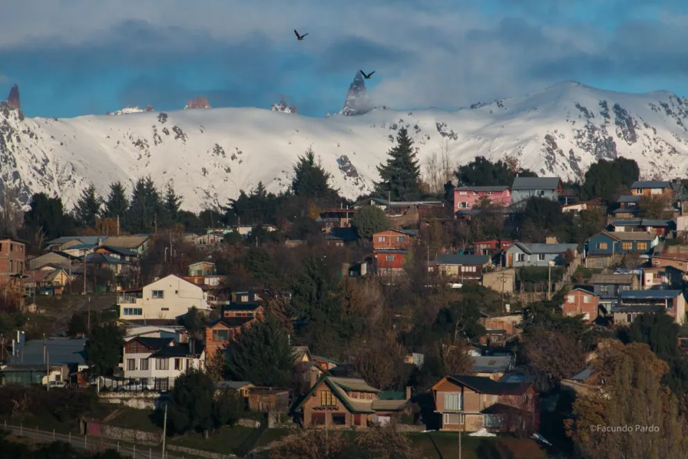 Bariloche amaneció bajo cero