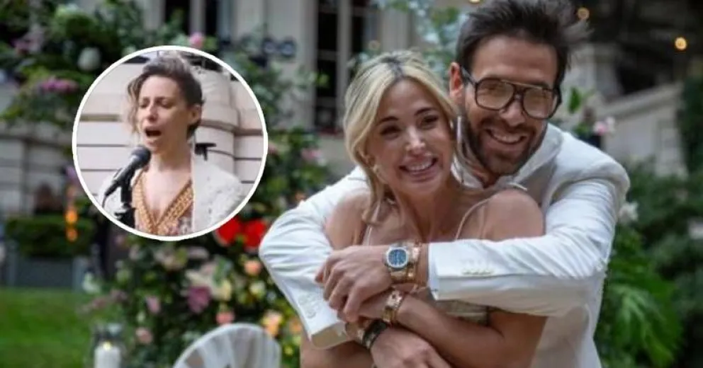 Cuál es la canción que interpretó Elena Roger en la boda de Jésica Cirio y Elías Piccirillo