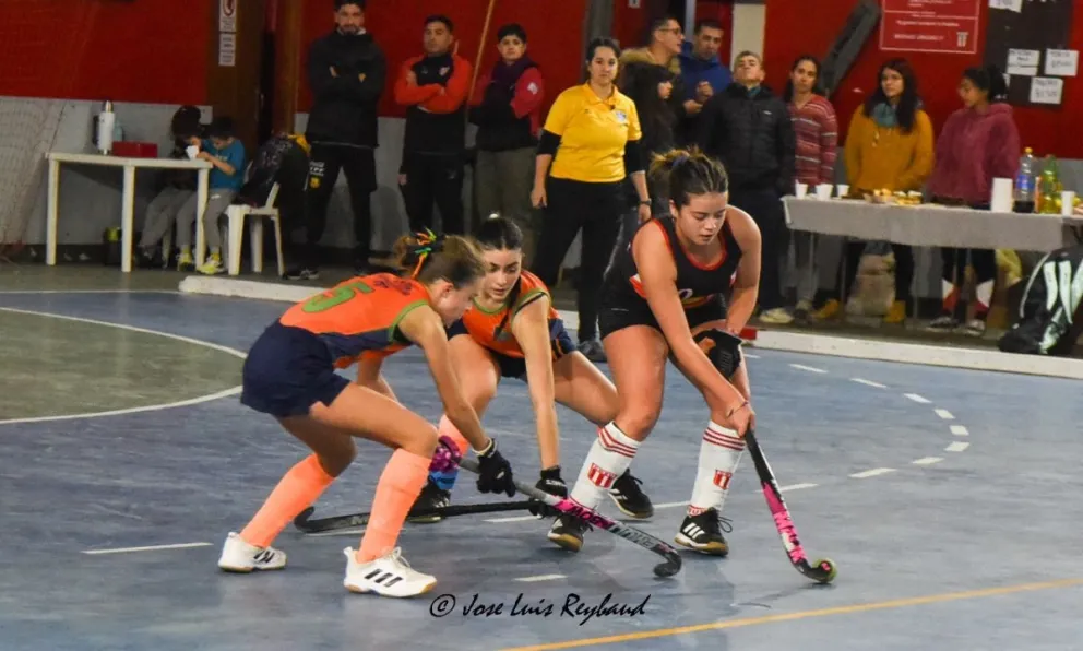 Hubo jornada de hockey de menores en la ciudad