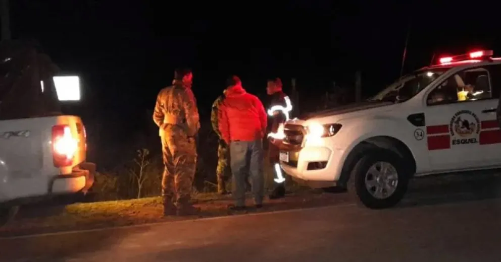 Rescataron a una mujer que se lesionó en la montaña
