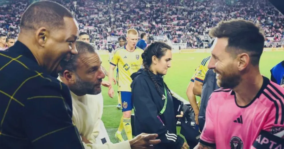 El video de Lionel Messi junto a Will Smith hablando en inglés para promocionar Bad Boys