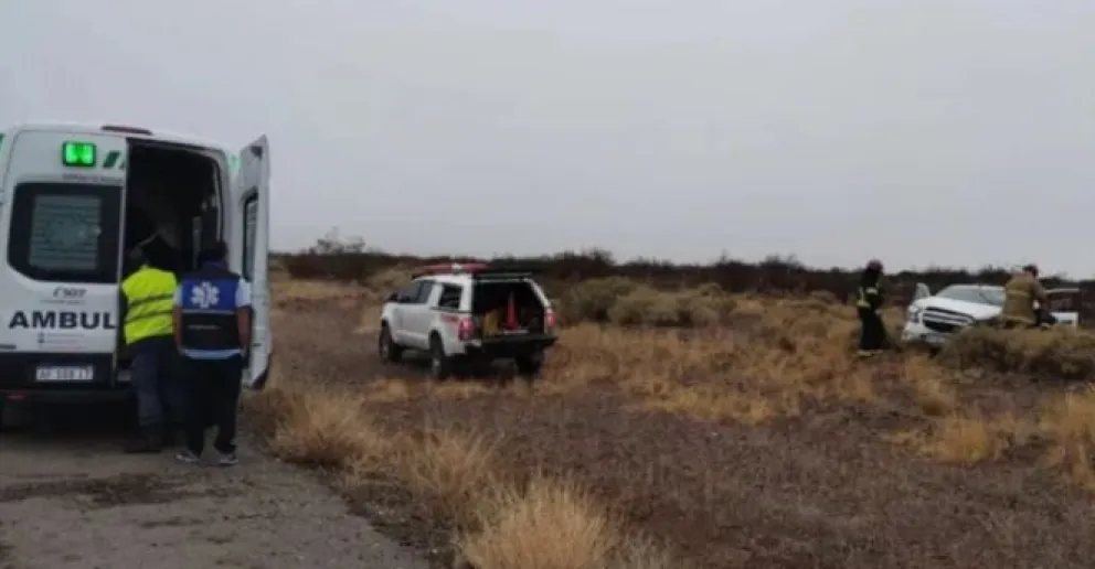 Un nuevo vuelco sobre la Ruta 237 dejó como saldo dos heridos