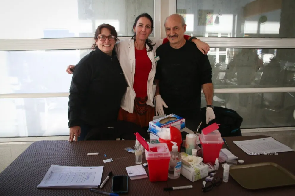 Realizaron test rápidos de VIH en el Hospital Zonal de Bariloche