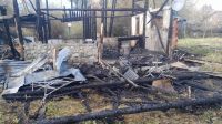 Voraz incendio consumió por completo una vivienda