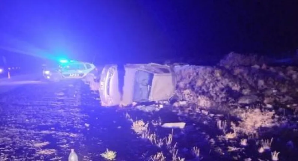 Trágico vuelco en la Ruta 25 donde murieron dos mujeres y hay dos heridos graves
