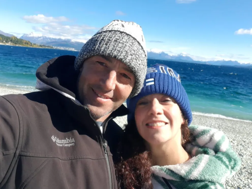 Alejandro Mansilla y Roxana Pescader al Sudamericano de Aguas Frías