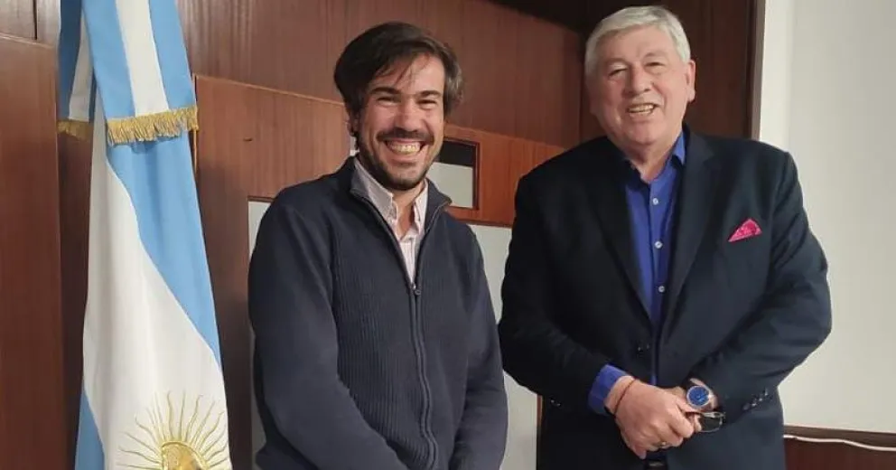 El intendente se reunió con el director Nacional de Desarrollo Territorial