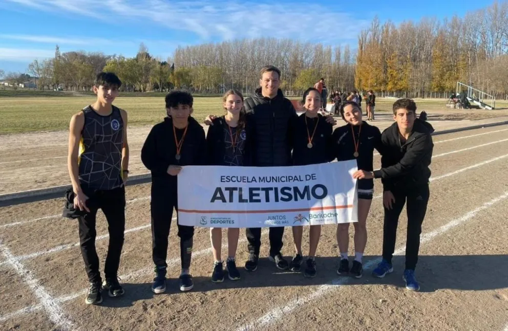 Gran competencia de la Escuela Municipal de Atletismo en General Roca