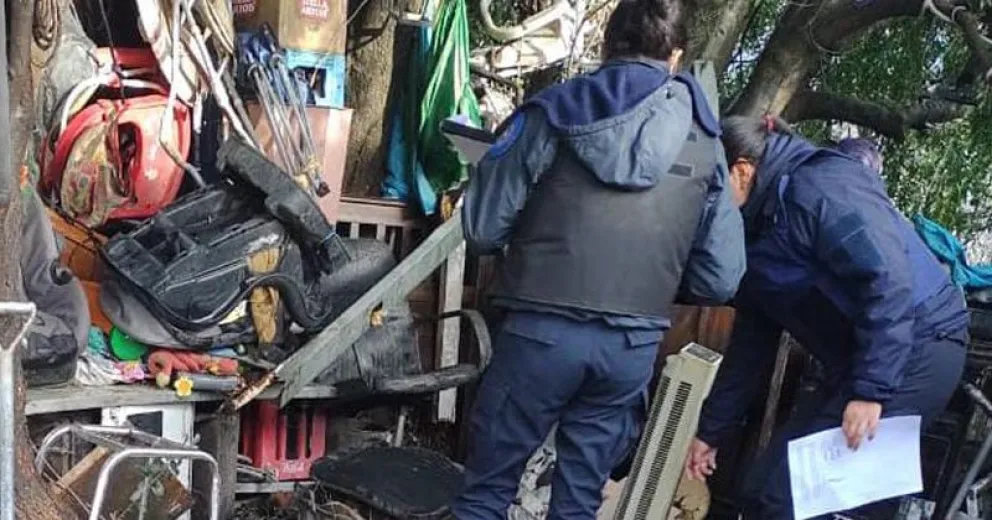 Robaron elementos de una obra en Esandi y los ofrecían por redes sociales