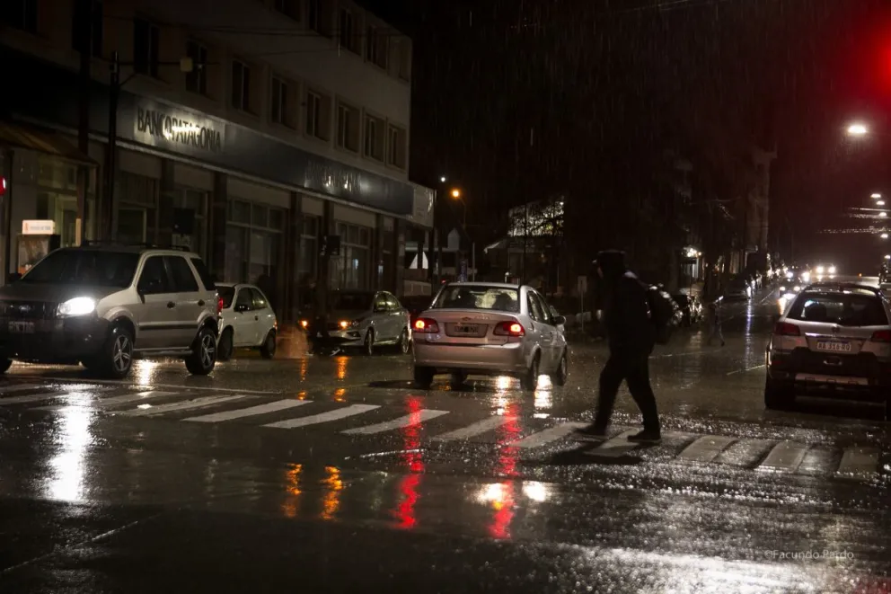 Pronostican fuertes precipitaciones para Bariloche. 