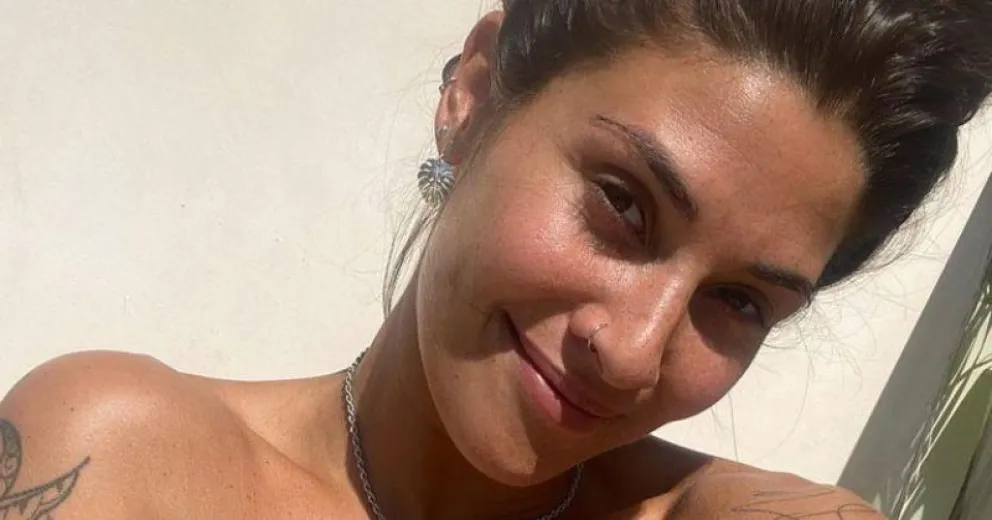 Ivana Nadal encendió las redes al mostrarse haciendo topless