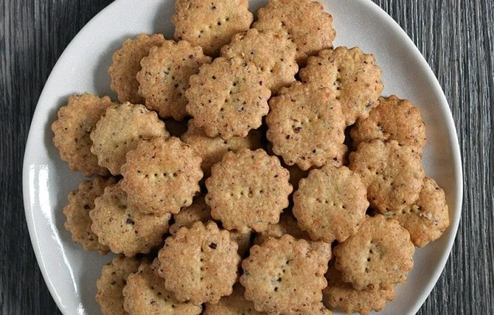 Receta de galletas saladas sin azúcar: Perfectas para tus antojos