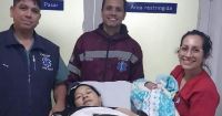 Personal de salud atendió un parto en pleno viaje por la Ruta 23