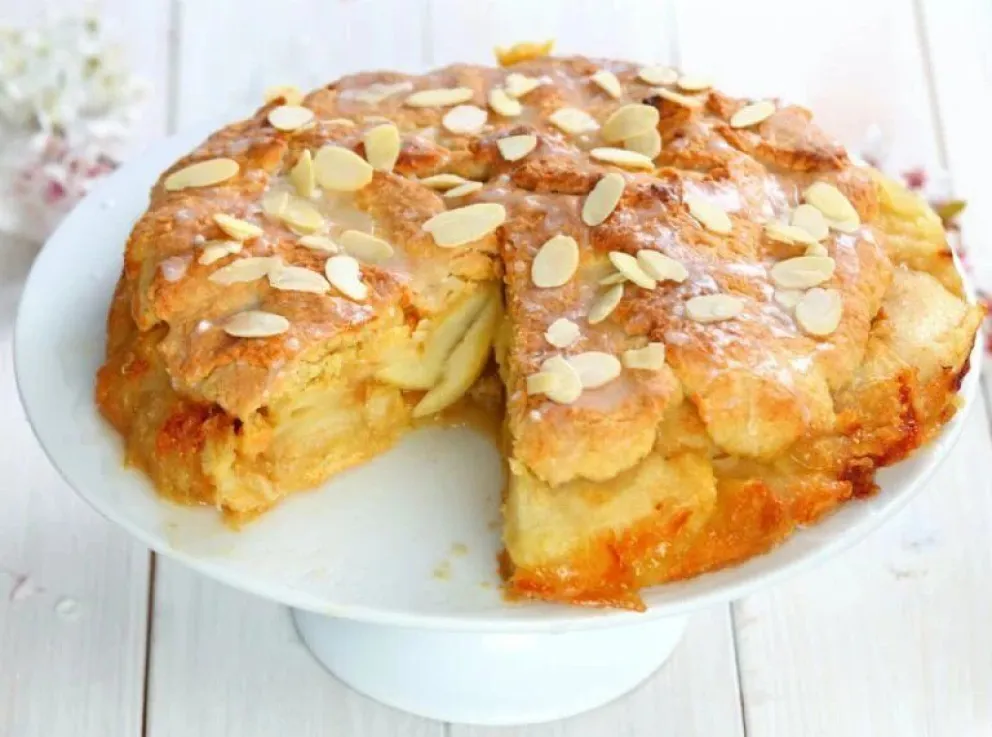 Cómo cocinar una torta de manzana con avena, sin azúcar y en simples pasos