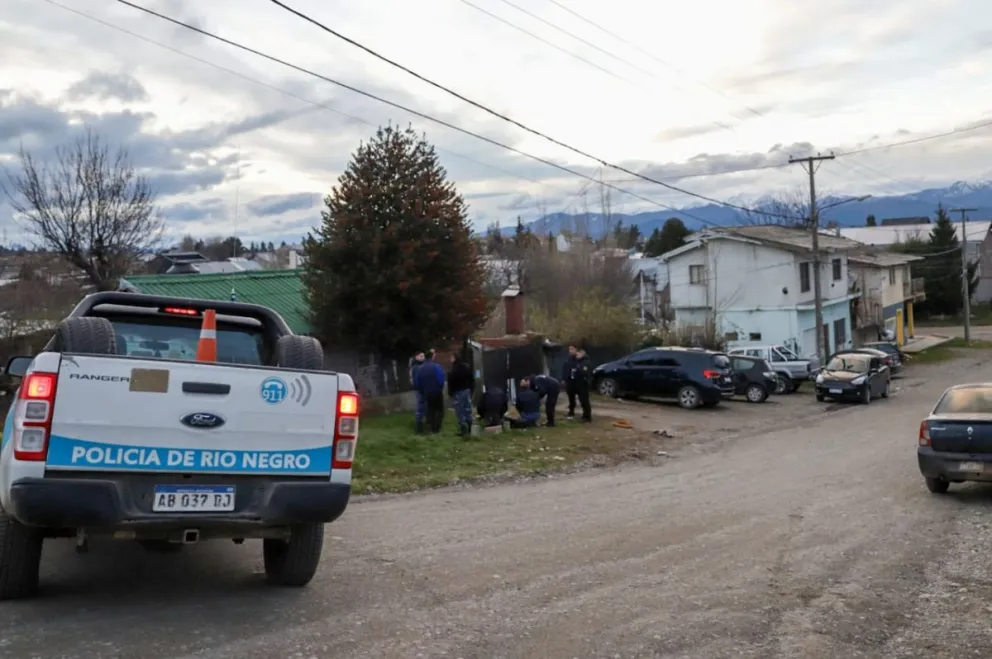 Importante operativo policial para detener un delincuente por intento de robo en una vivienda