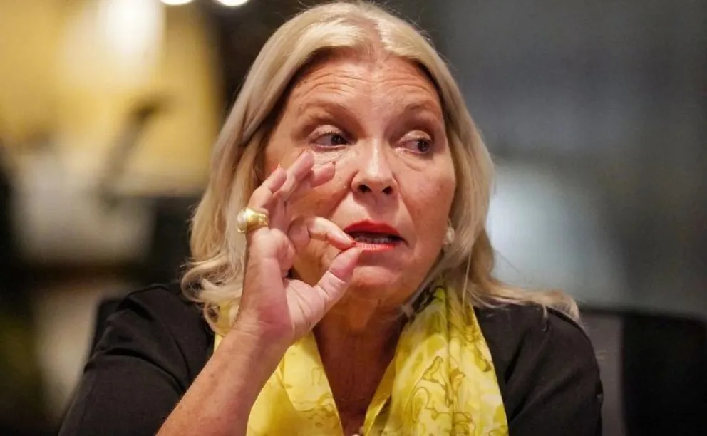 Elisa Carrió apoyó a Sandra Pettovello y pidió cuidar su seguridad