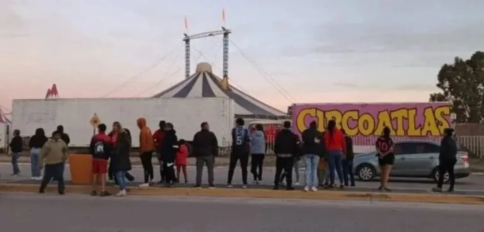 Dramático: Una localidad rionegrina denuncia que personal del circo golpeó a menores