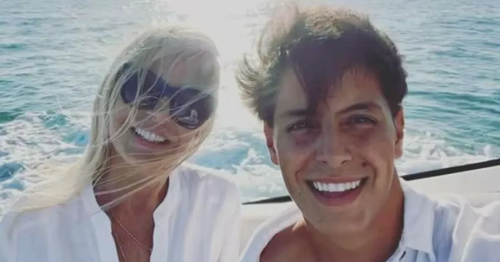 Las fotos de las increíbles vacaciones de Máximo Menem y Cecilia Bolocco en Italia